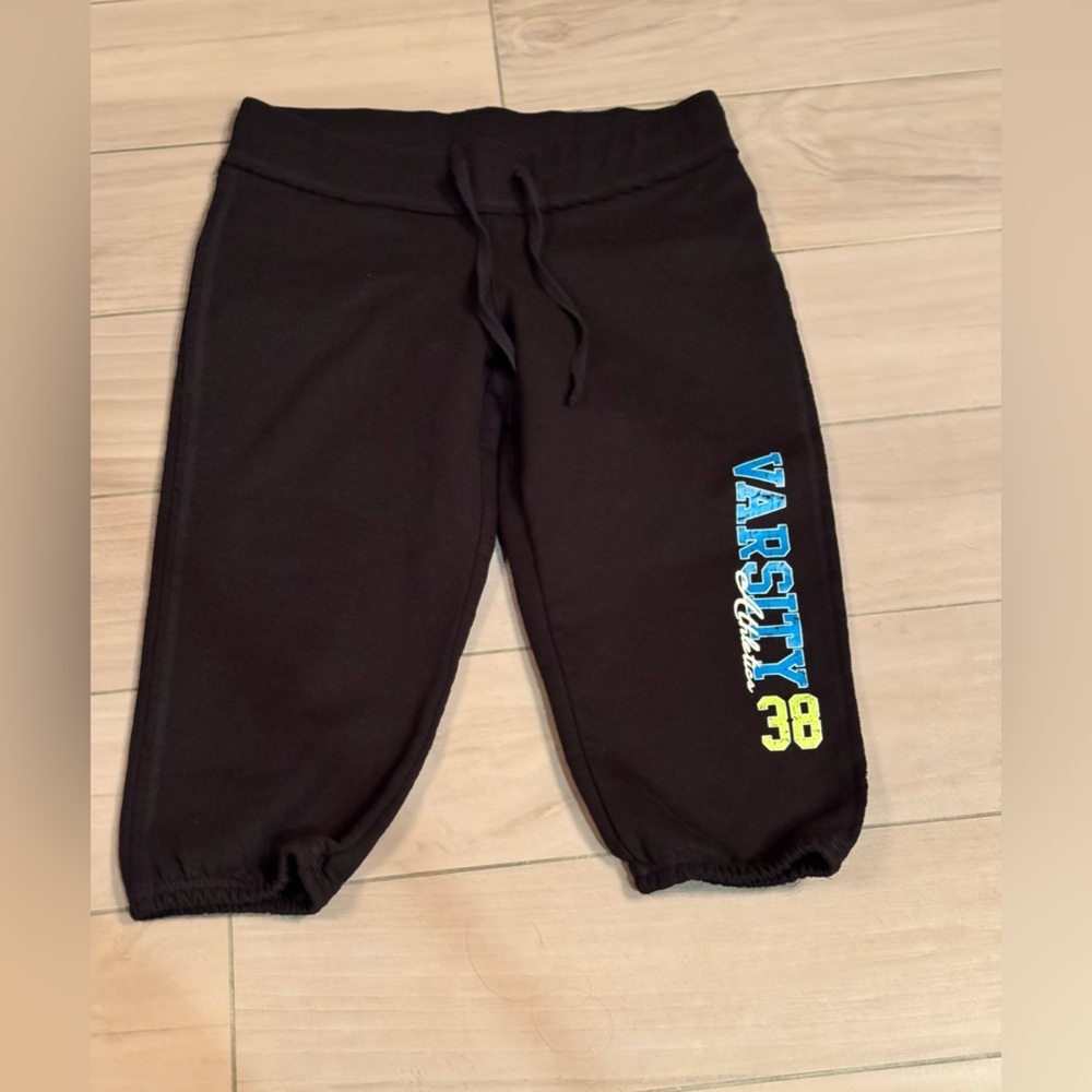 BCG Black Sweatpants with Elastic Waistband & pocket LARGE